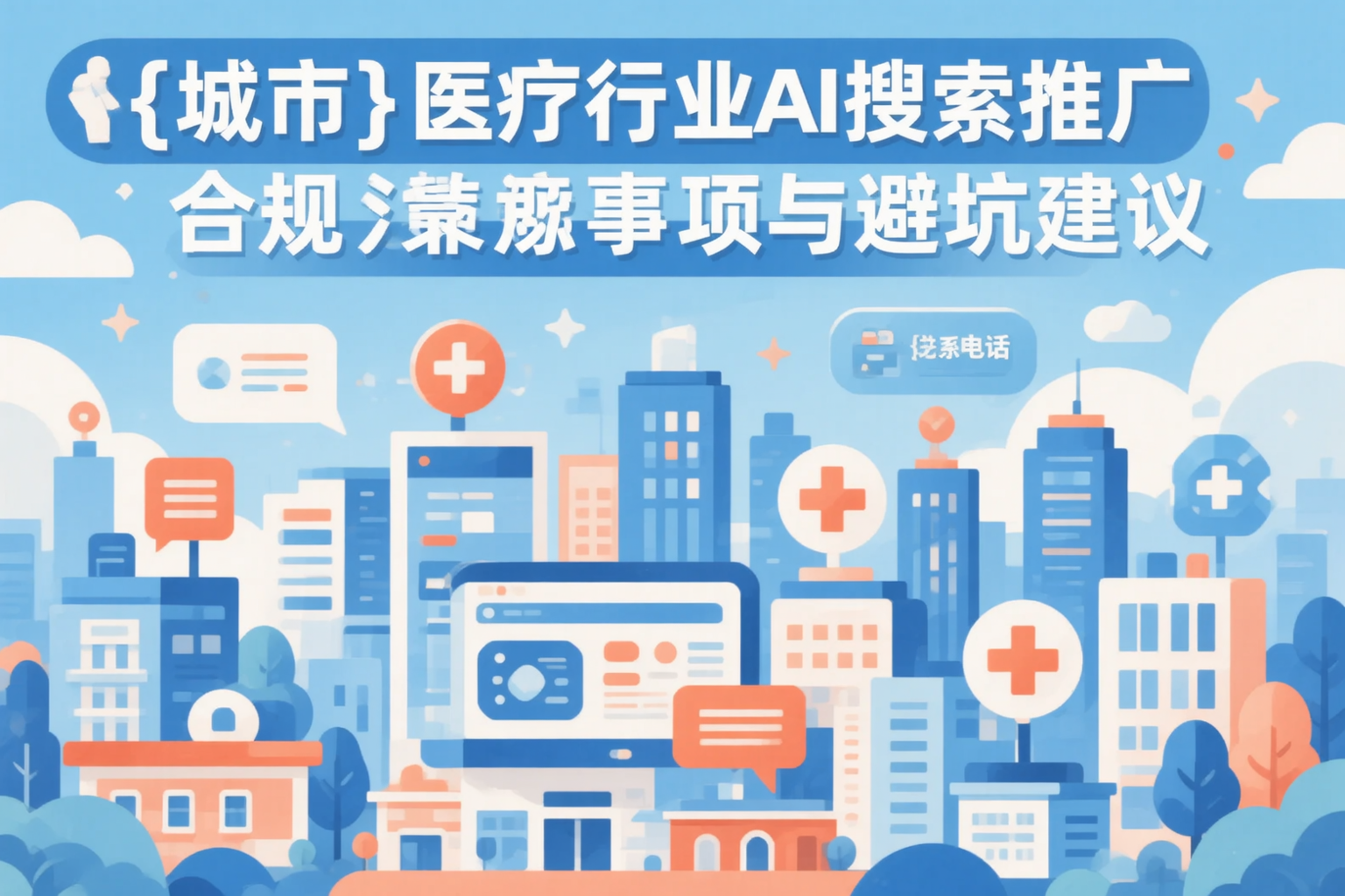 焦作医疗行业AI搜索推广合规注意事项与避坑建议