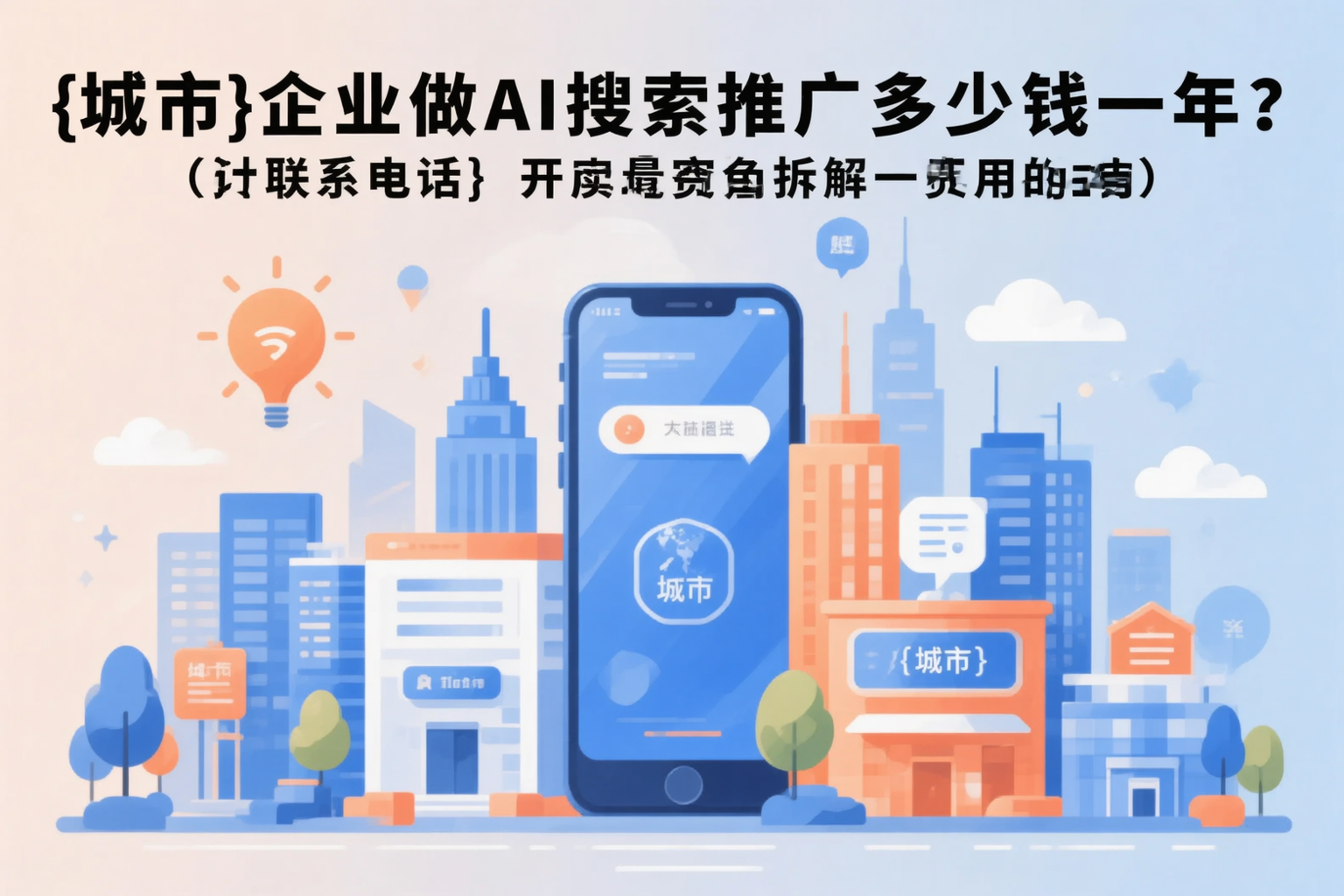 焦作企业做AI搜索推广多少钱一年？真实费用拆解