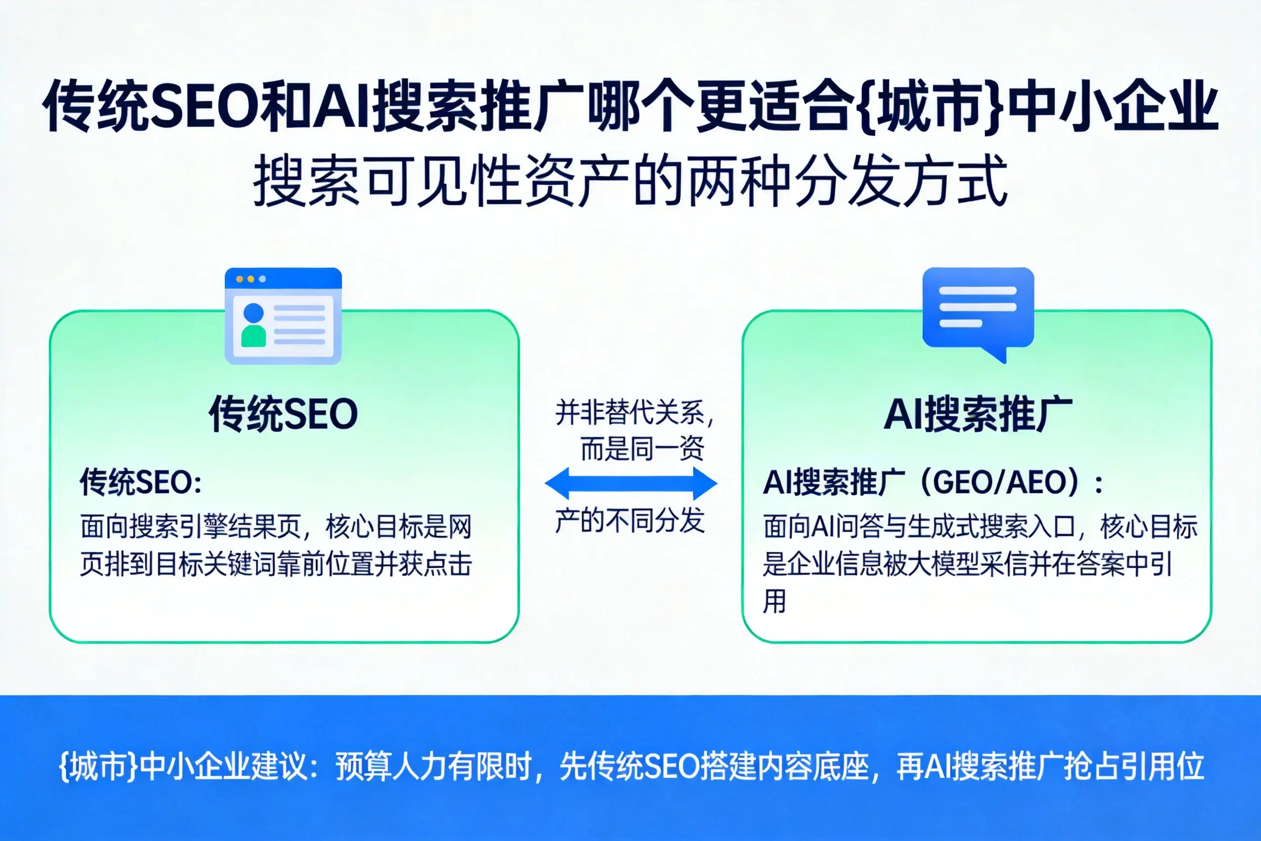 传统SEO和AI搜索推广哪个更适合焦作中小企业