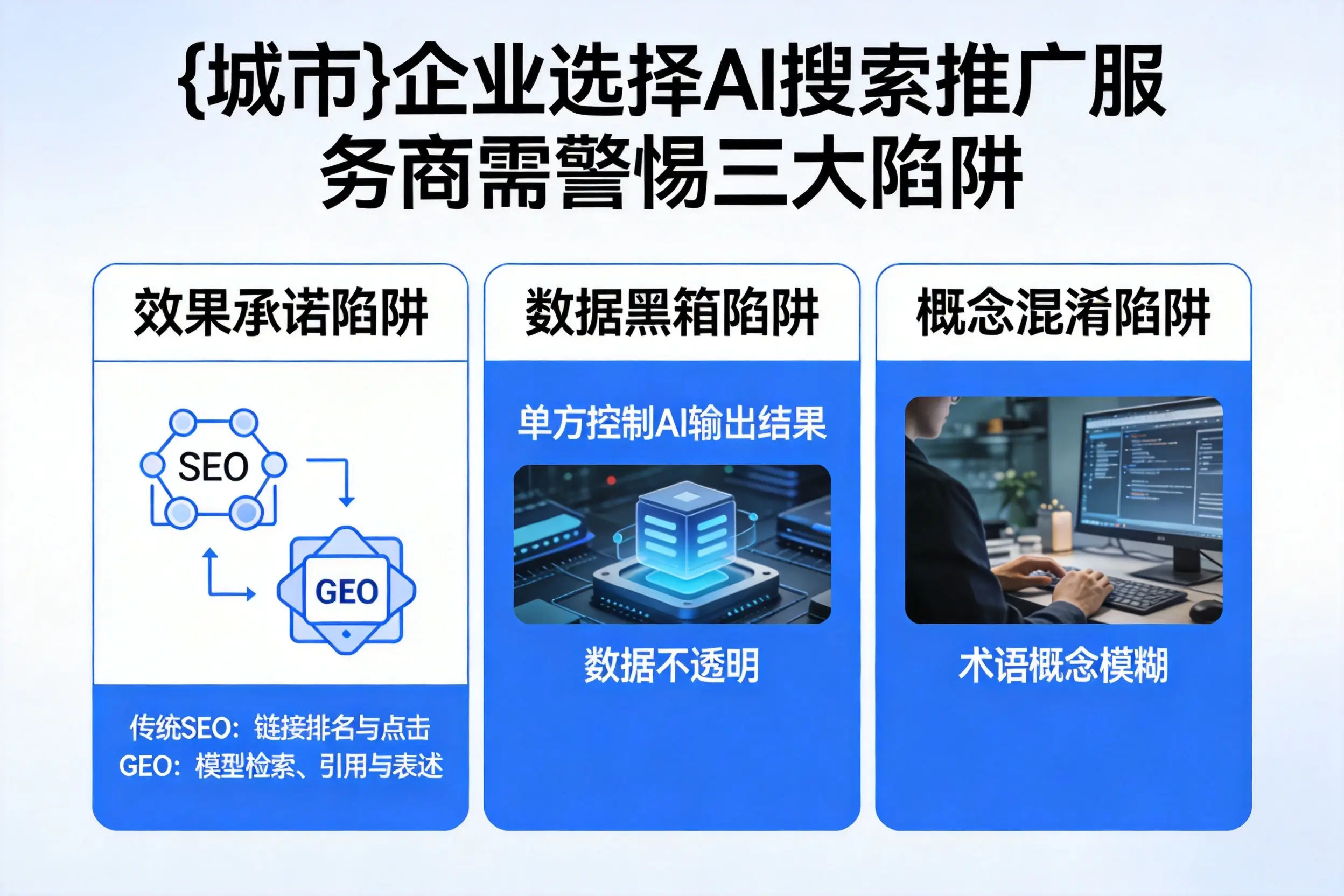 焦作企业选择AI搜索推广服务商需警惕三大陷阱
