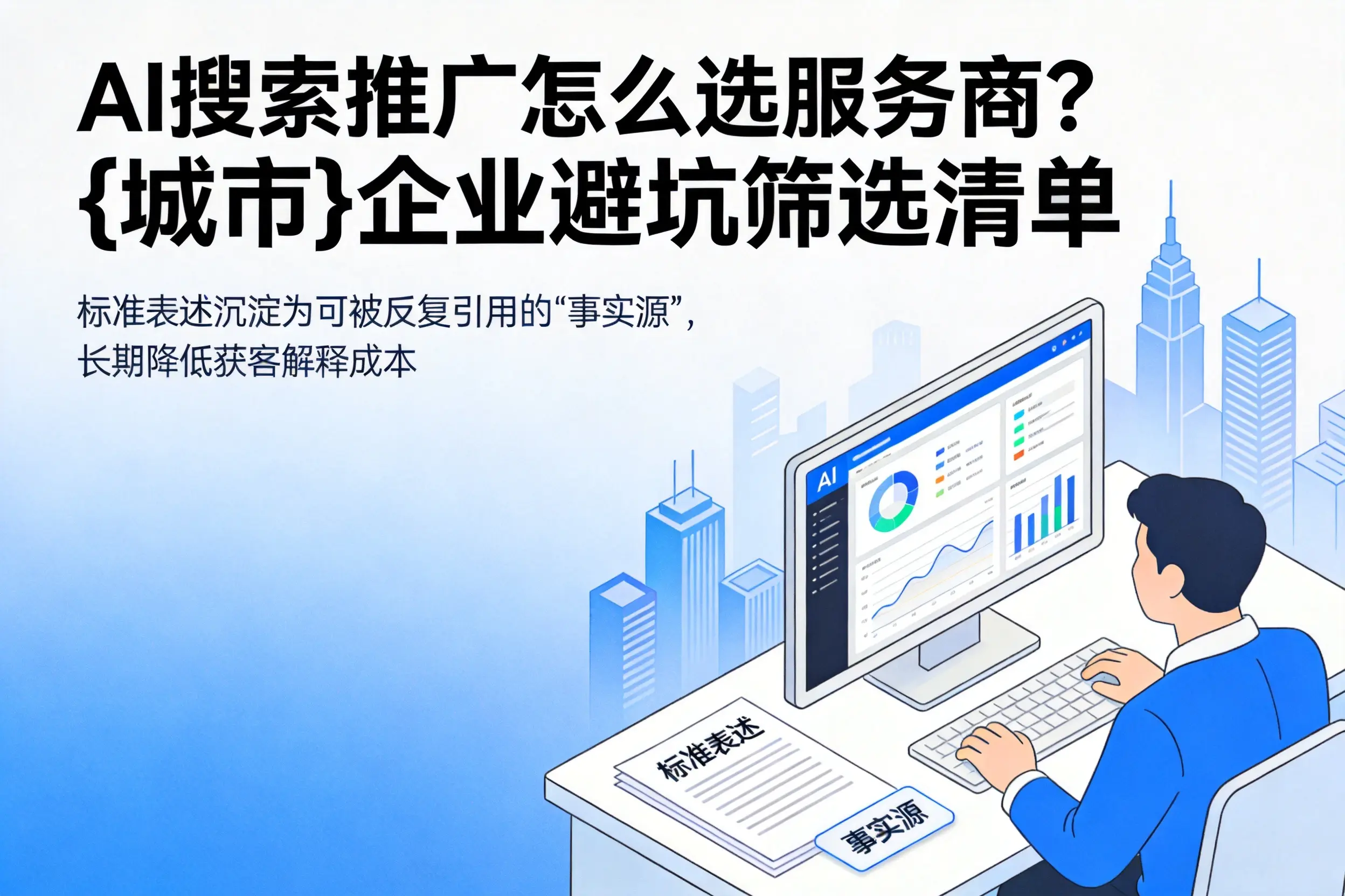 AI搜索推广怎么选服务商？焦作企业避坑筛选清单
