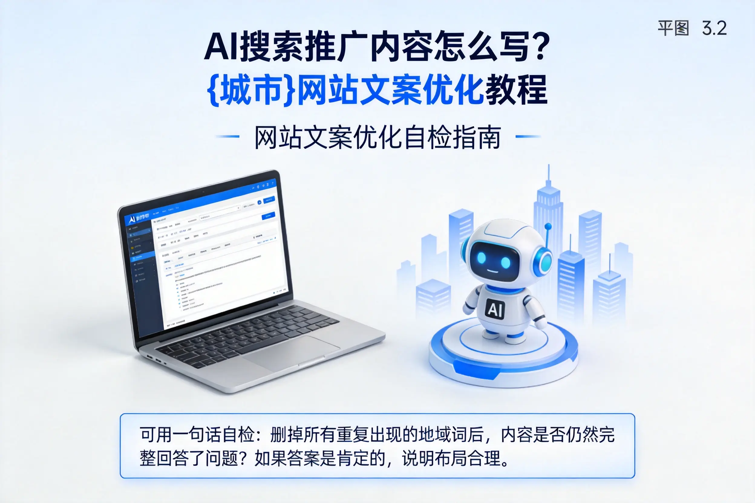 AI搜索推广内容怎么写？焦作网站文案优化教程