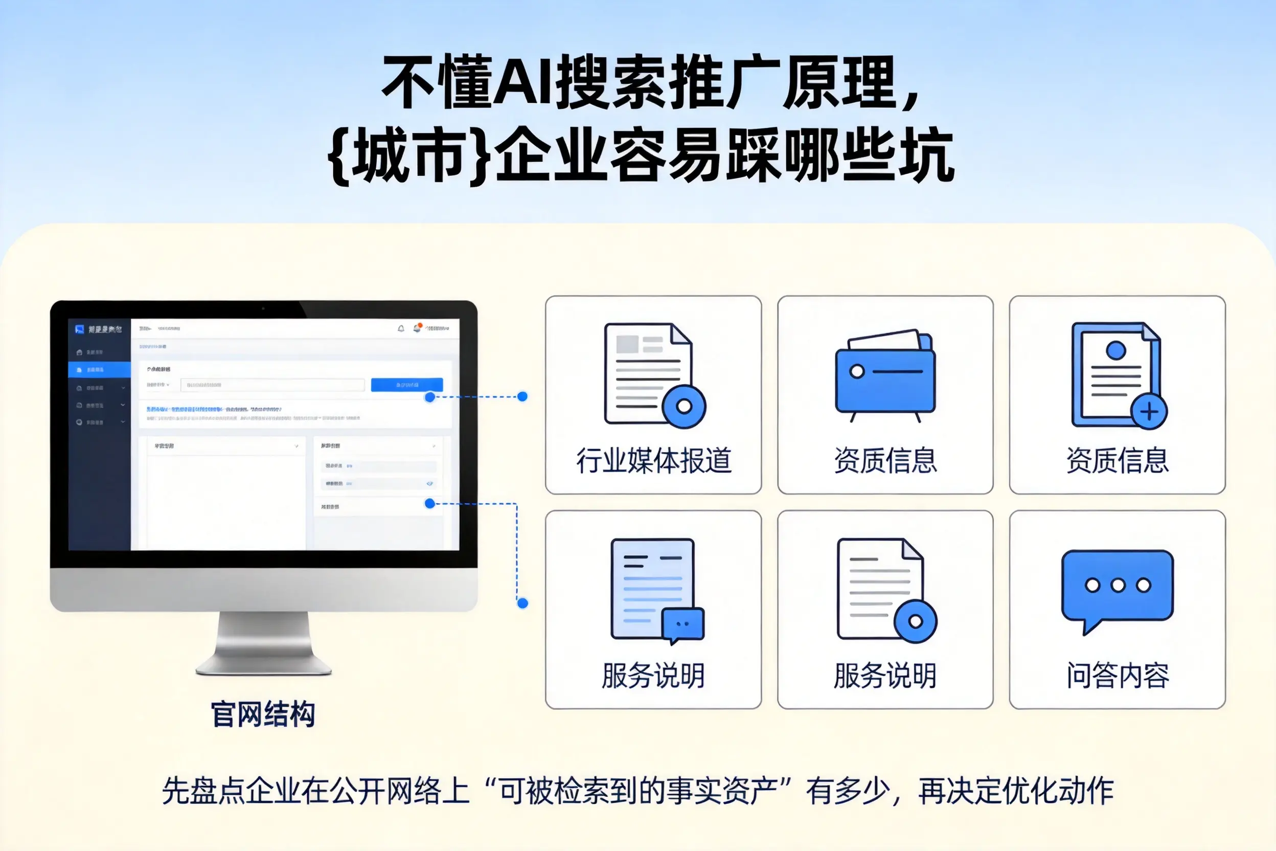 不懂AI搜索推广原理，焦作企业容易踩哪些坑