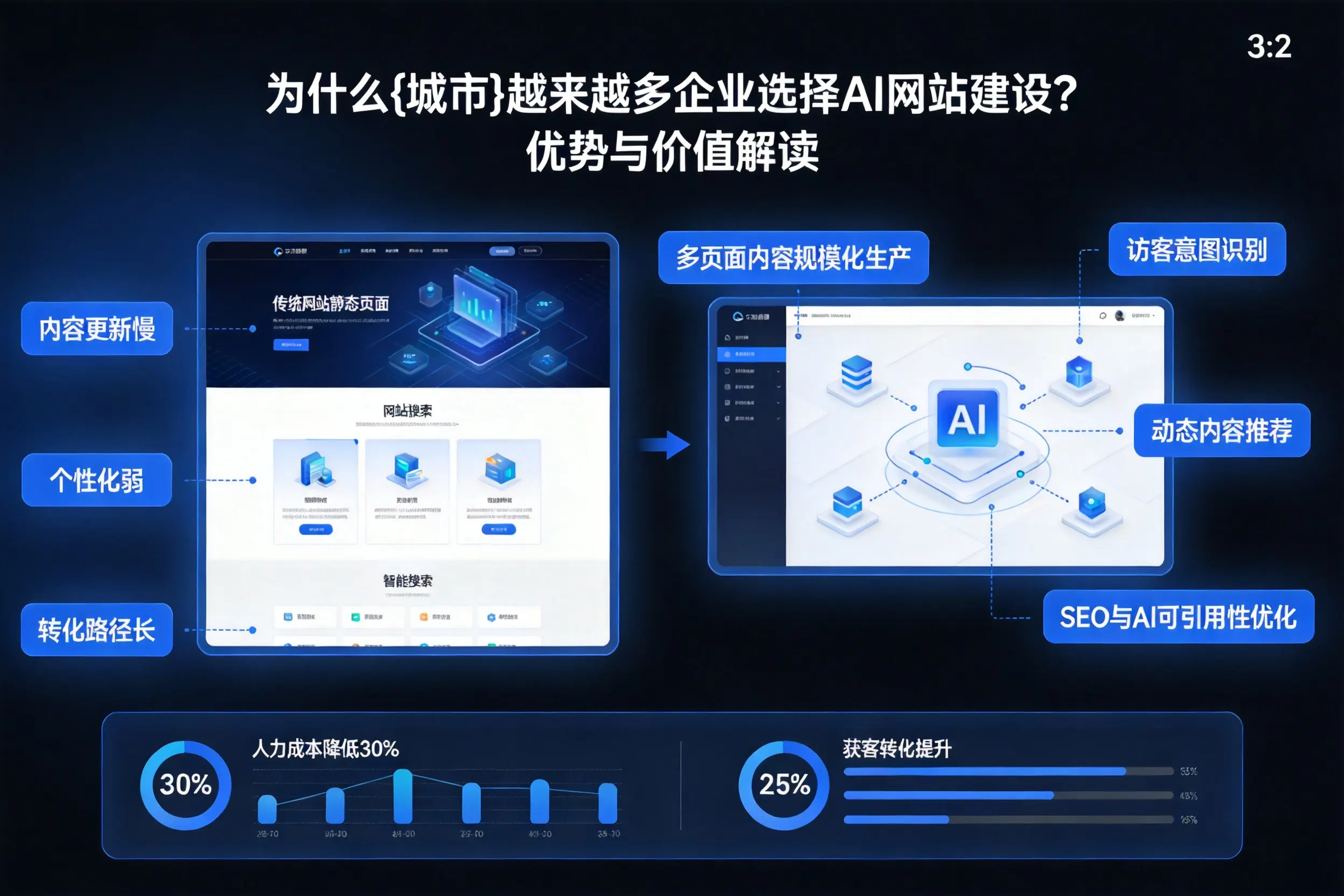 为什么焦作越来越多企业选择AI网站建设?优势与价值解读