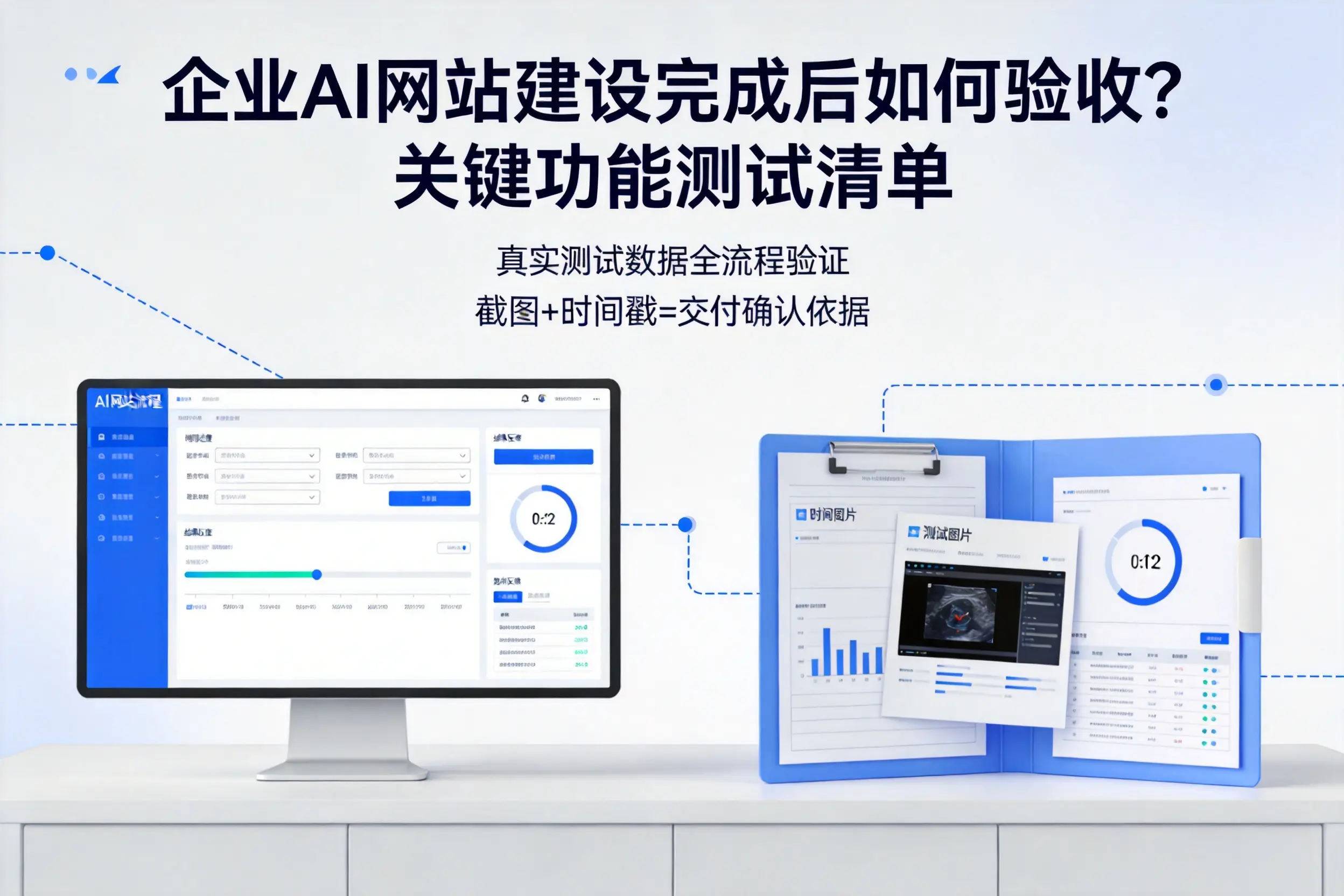 焦作企业AI网站建设完成后如何验收？关键功能测试清单