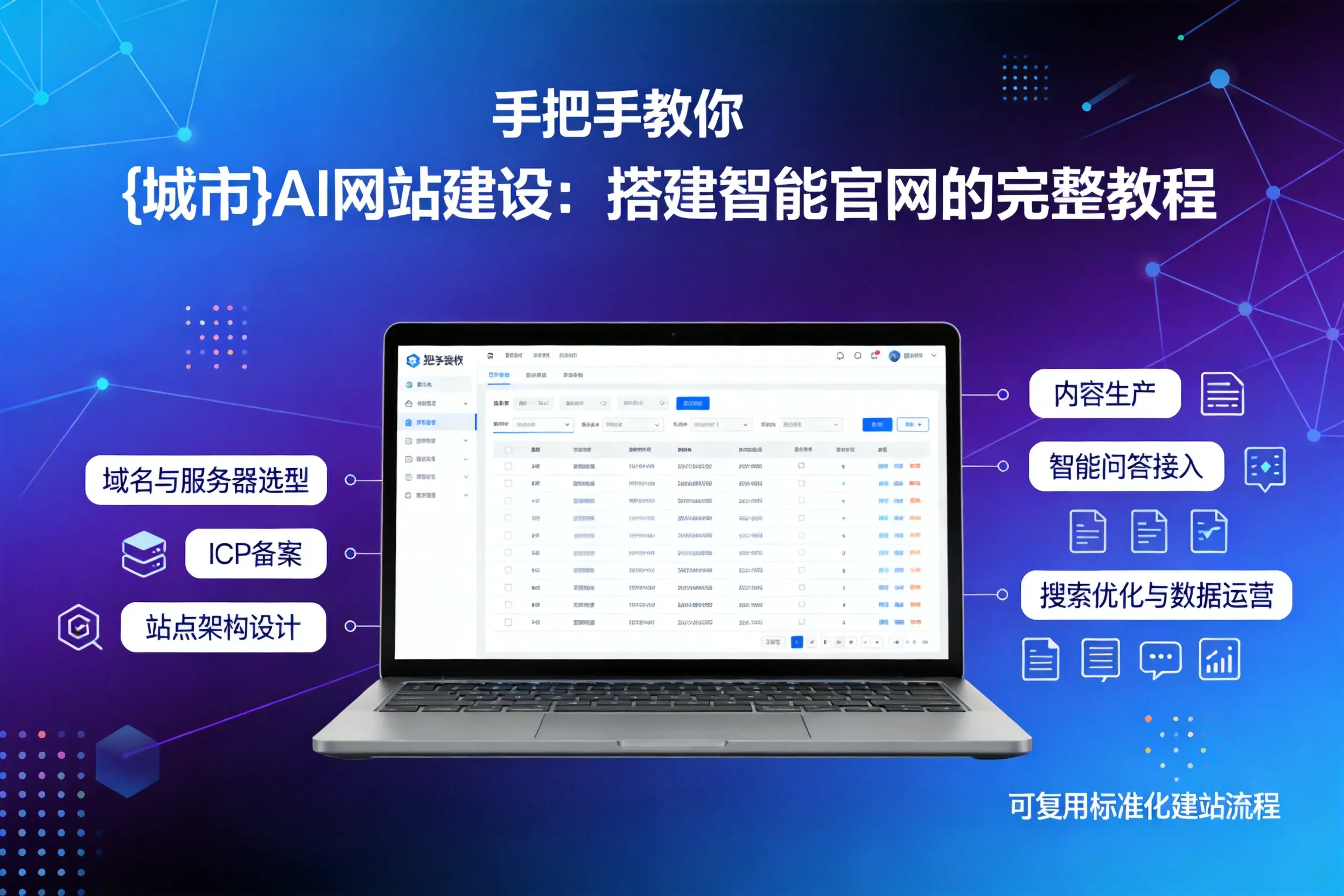 手把手教你焦作AI网站建设：搭建智能官网的完整教程