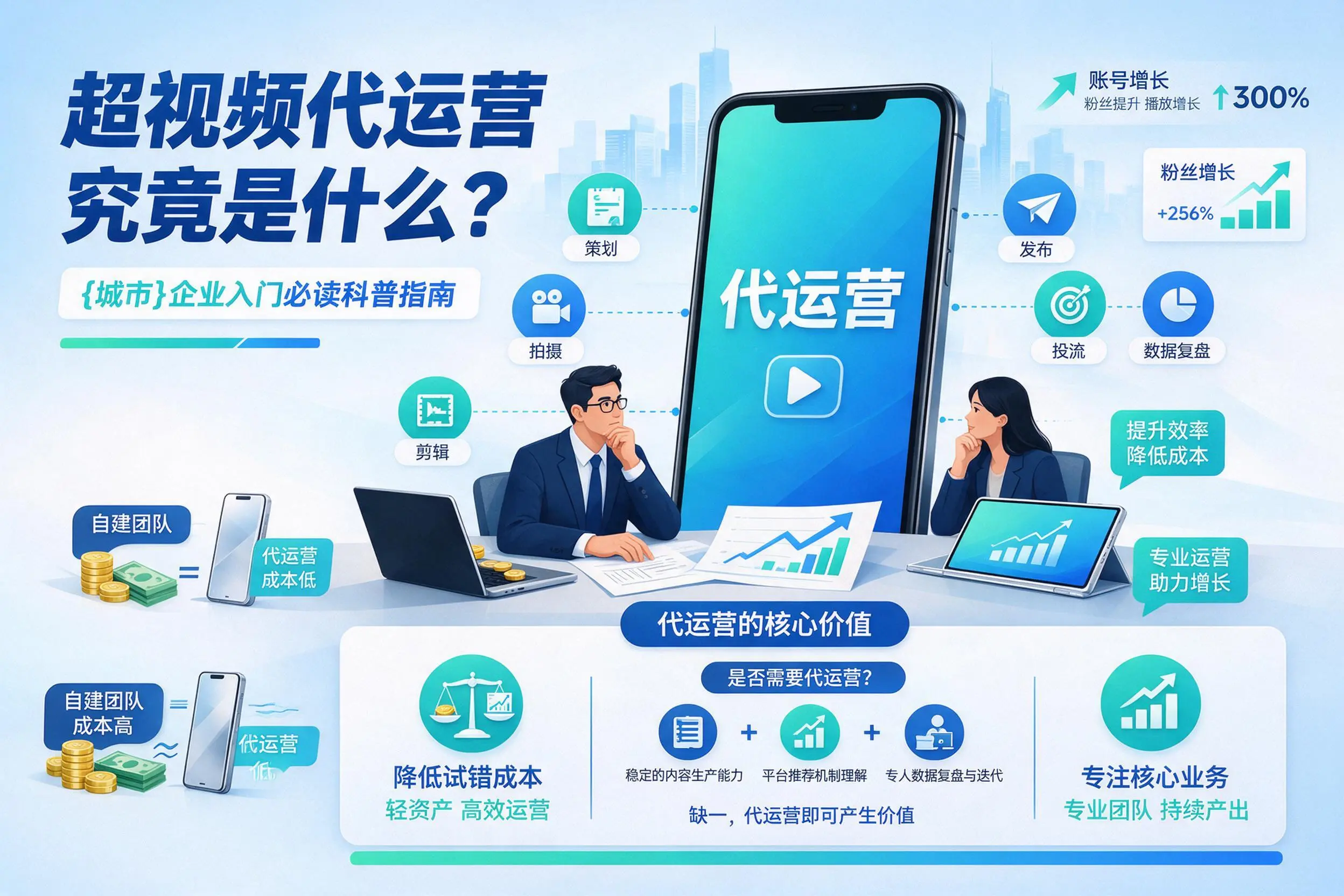 短视频代运营究竟是什么?焦作企业入门必读科普指南