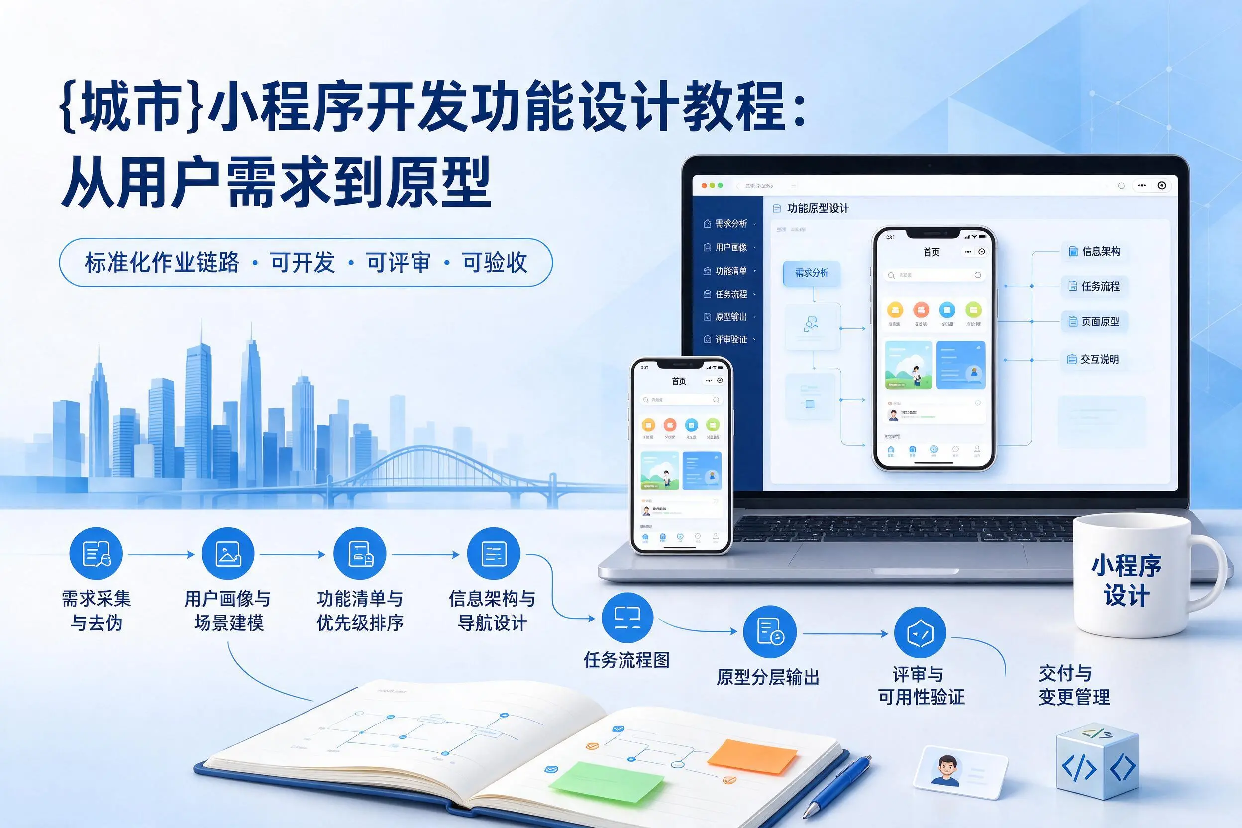 焦作小程序开发功能设计教程：从用户需求到原型