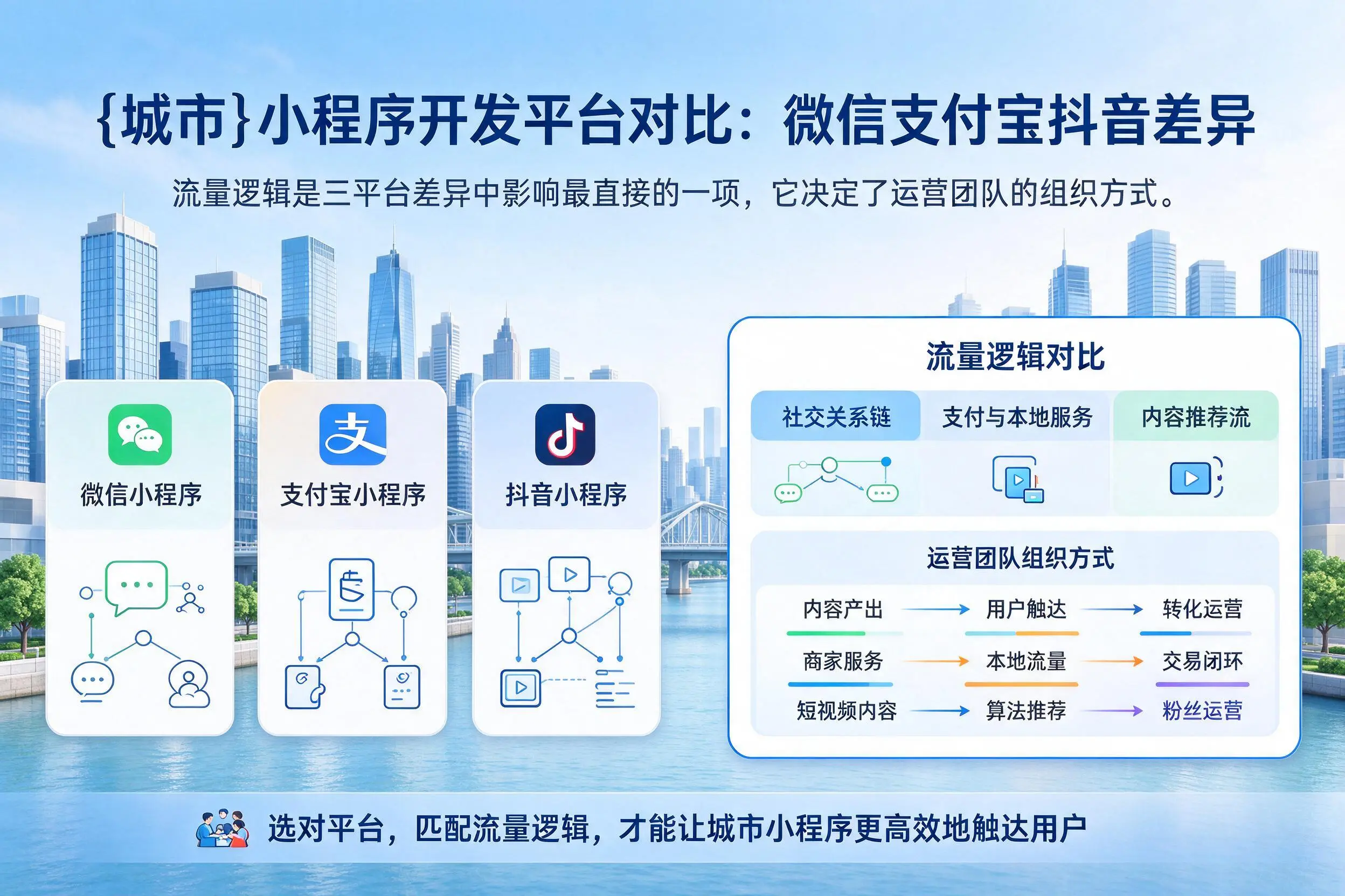 焦作小程序开发平台对比：微信支付宝抖音差异