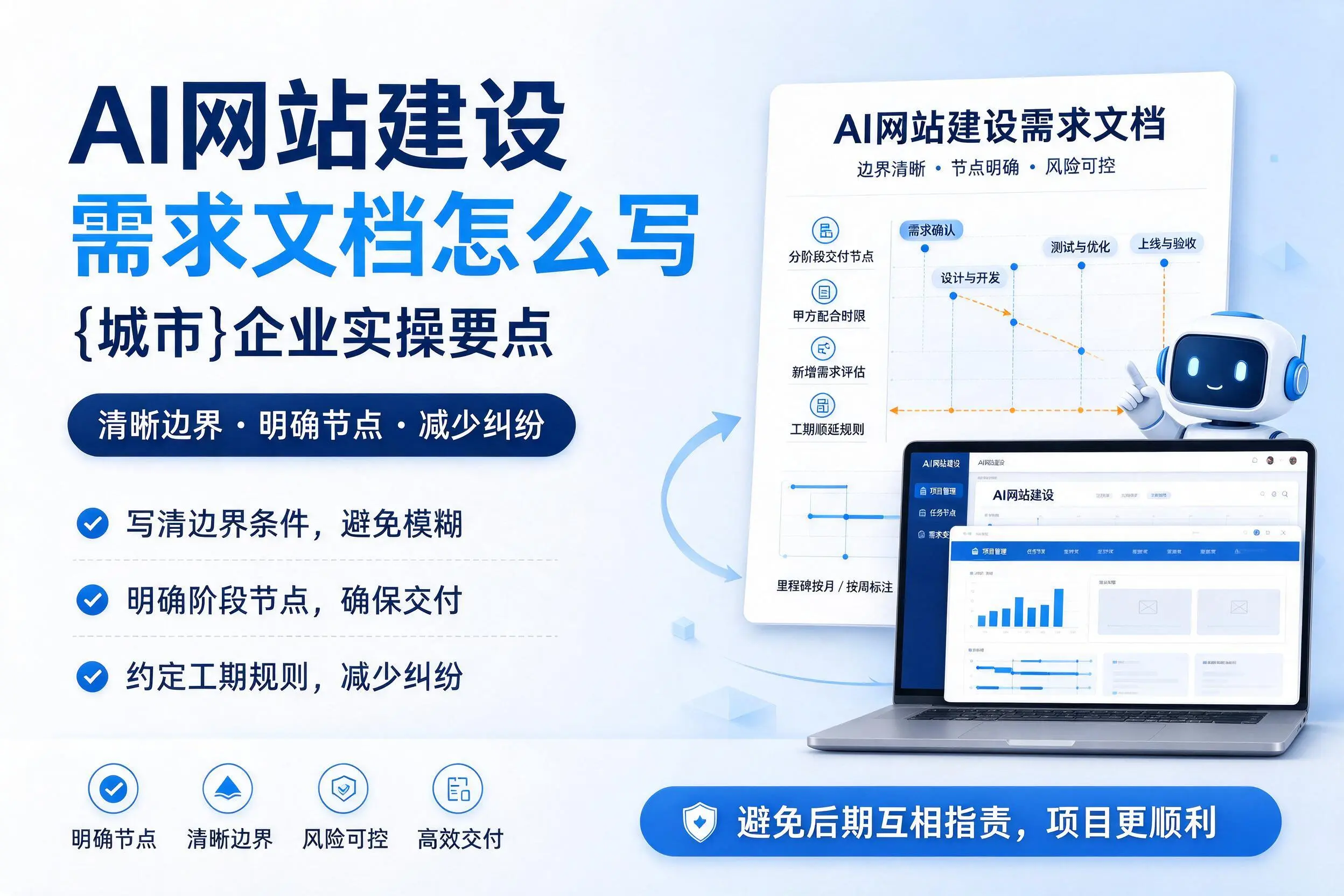 AI网站建设需求文档怎么写，焦作企业实操要点